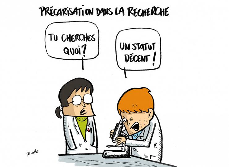 Quand la nouvelle génération de chercheurs français passe son temps à Pôle emploi et en contrats précaires