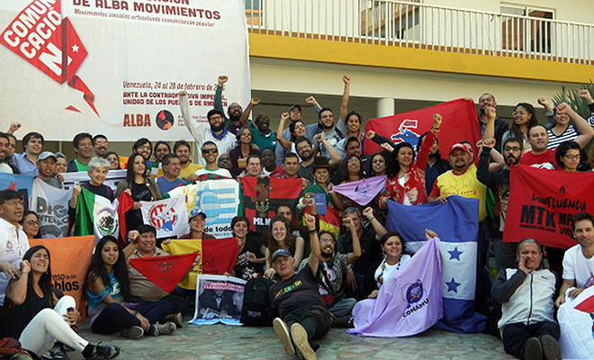 Encuentro continental de organizaciones sociales en Colombia
