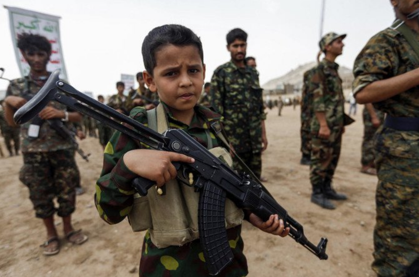 Ex-child soldier presents damning testimony of Houthi recruitment in Yemen