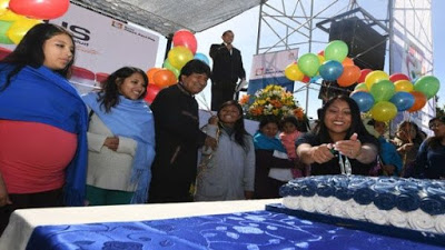 Evo llama a evitar toda violencia contra las mujeres en Bolivia