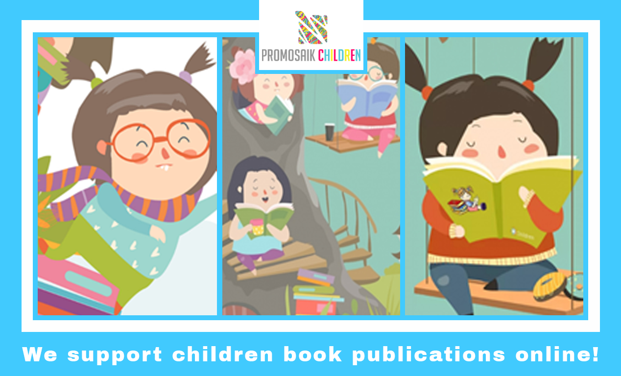 We supported children book publications online!